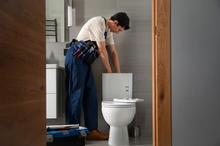 Toilet Installation Encano plumbing