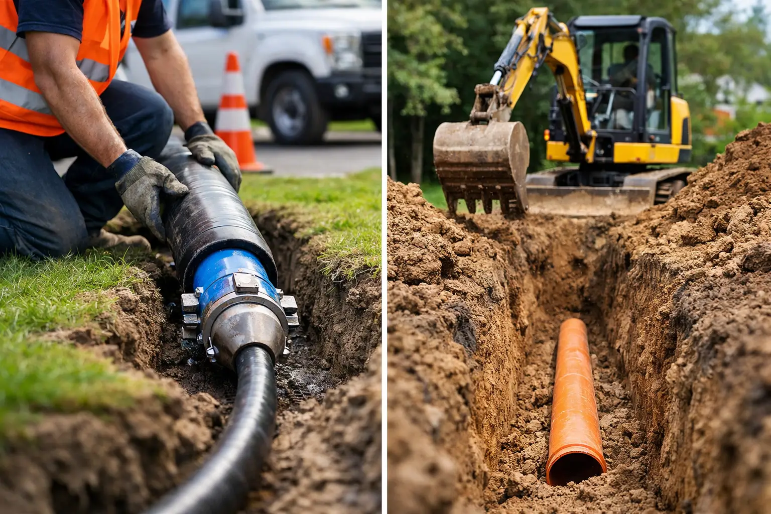 Trenchless Sewer Replacement vs Digging