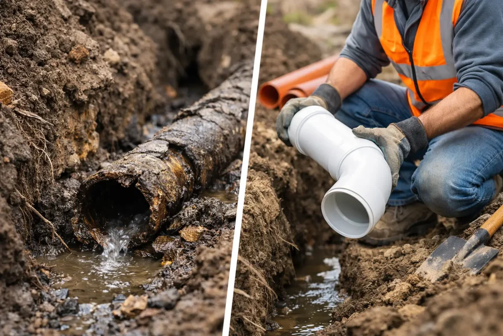 Repair or Replace Sewer Line? Know the Signs