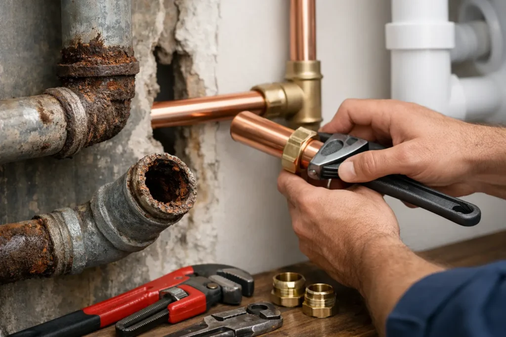 A Guide to Replacing Old Galvanized Pipes