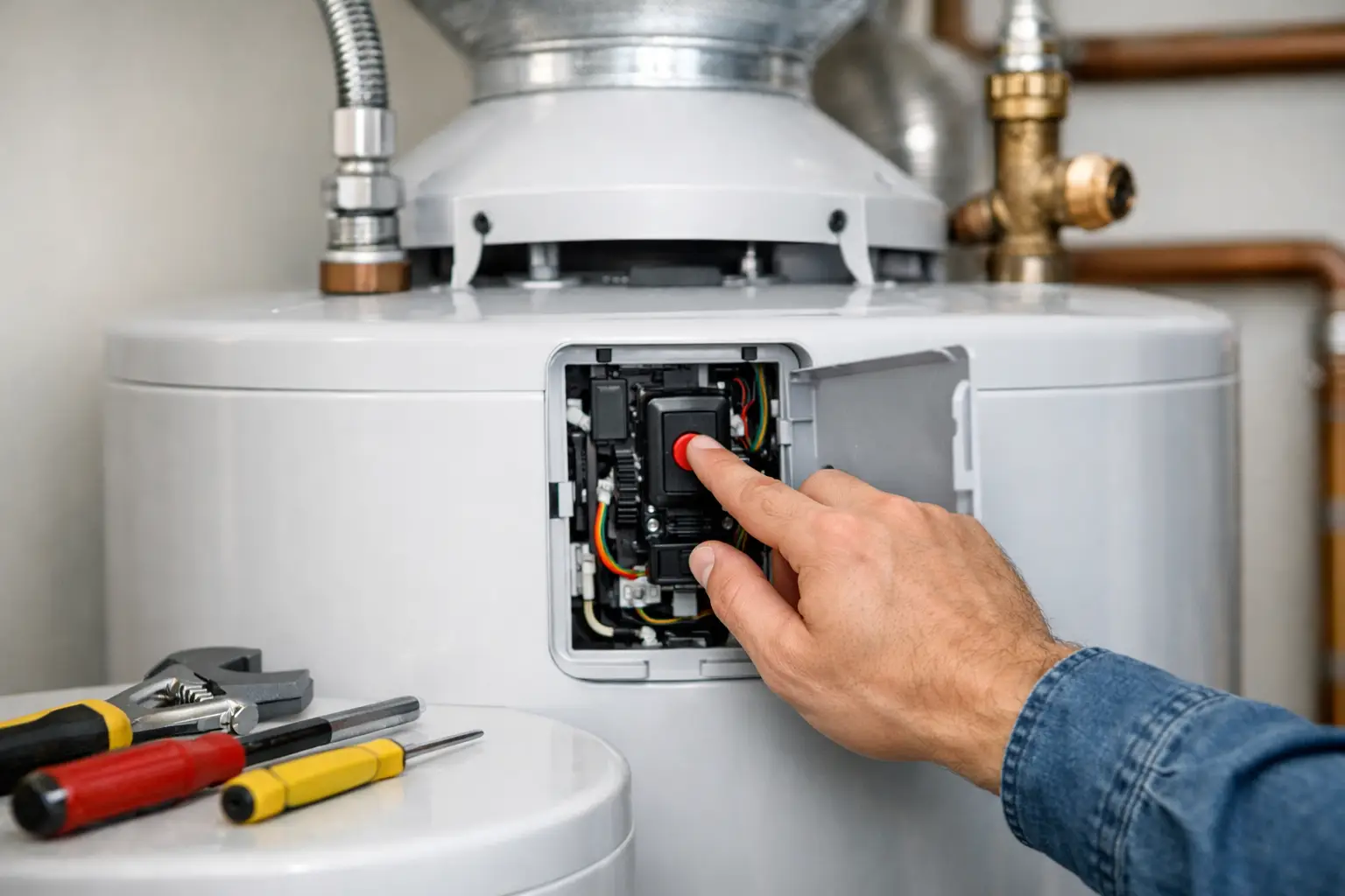 How to Reset Water Heater Safely at Home