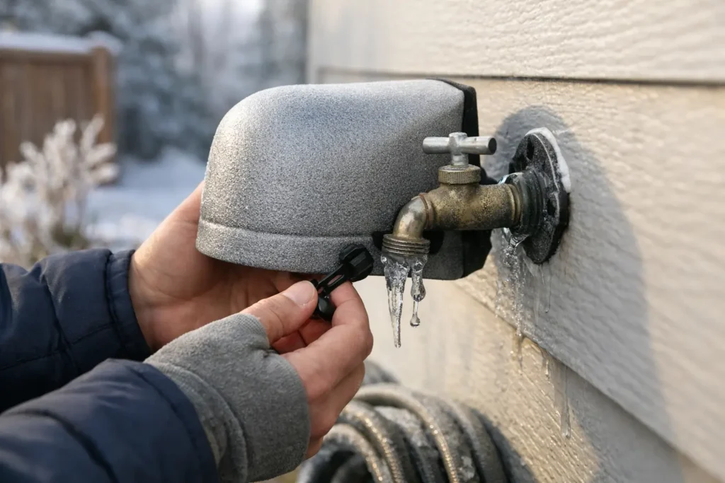 How to Winterize Outdoor Faucets Before a Freeze