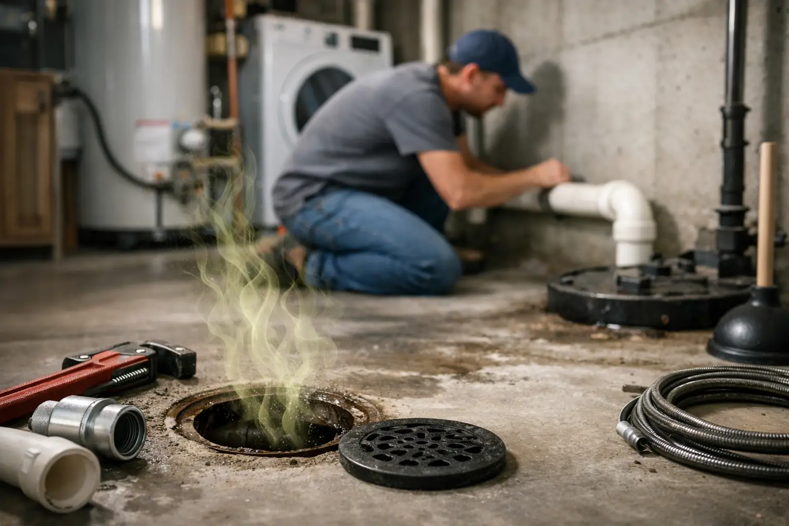 Sewer Smell in Basement Causes and Fixes