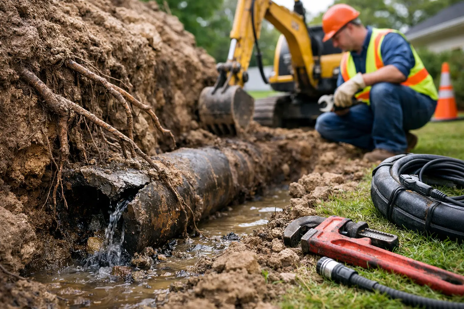 Top Causes of Sewer Line Damage and What to Do