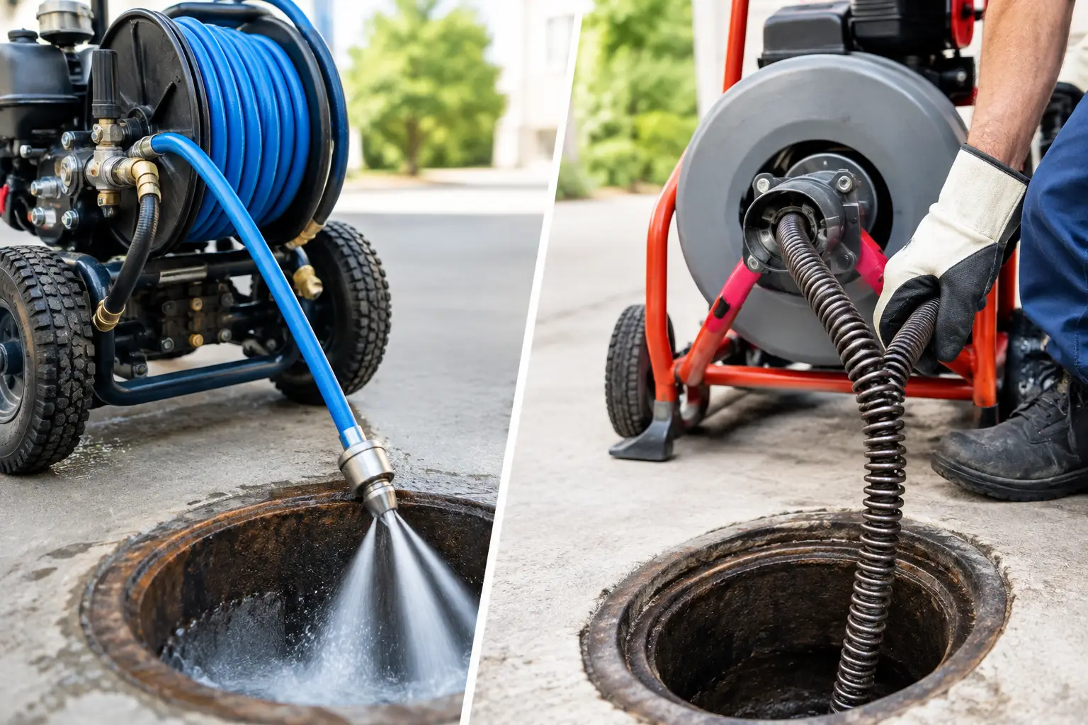 Hydro Jetting Versus Snaking: Which Works?